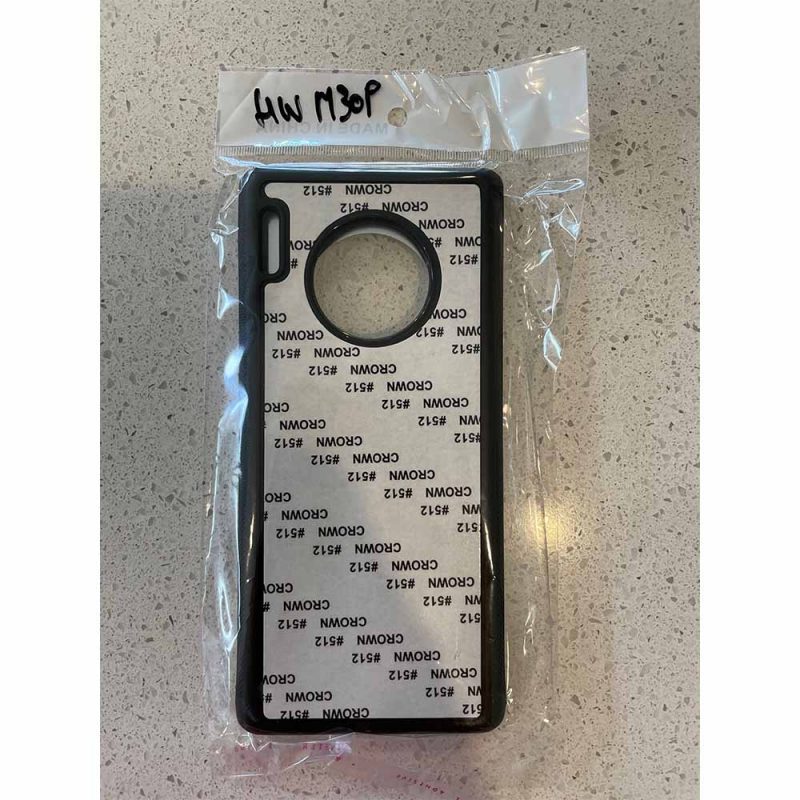 TPU PC Sublimation Phone Case For Huawei Mate 30 Pro Blank 512 Tape Australia Wholesale in Packet