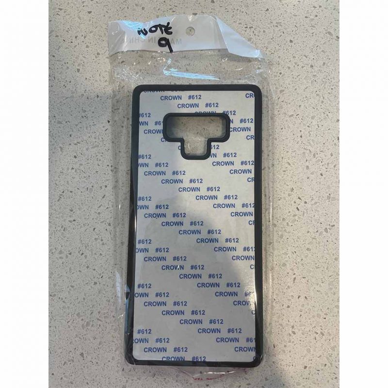 TPU PC Sublimation Phone Case For Samsung Galaxy Note 9 Blank 512 Tape Australia Wholesale in Packet