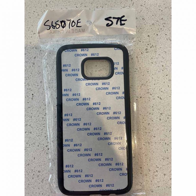 TPU PC Sublimation Phone Case For Samsung Galaxy S7 Edge Blank 512 Tape Australia Wholesale in Packet