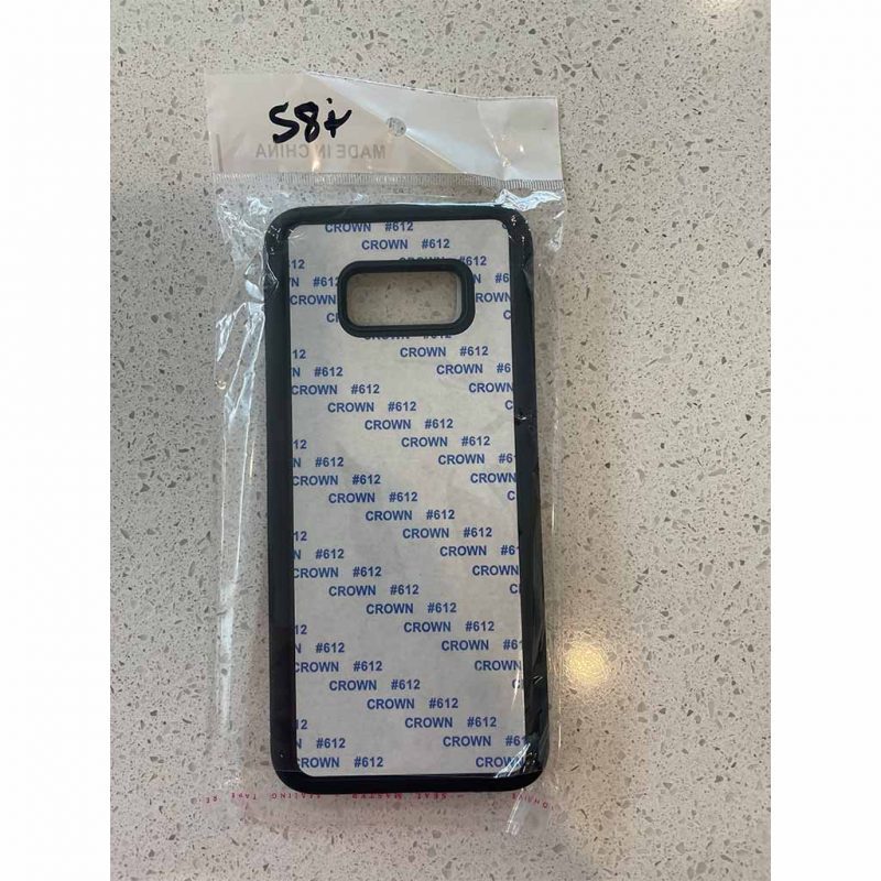 TPU PC Sublimation Phone Case For Samsung Galaxy S8 Plus Blank 512 Tape Australia Wholesale in Packet