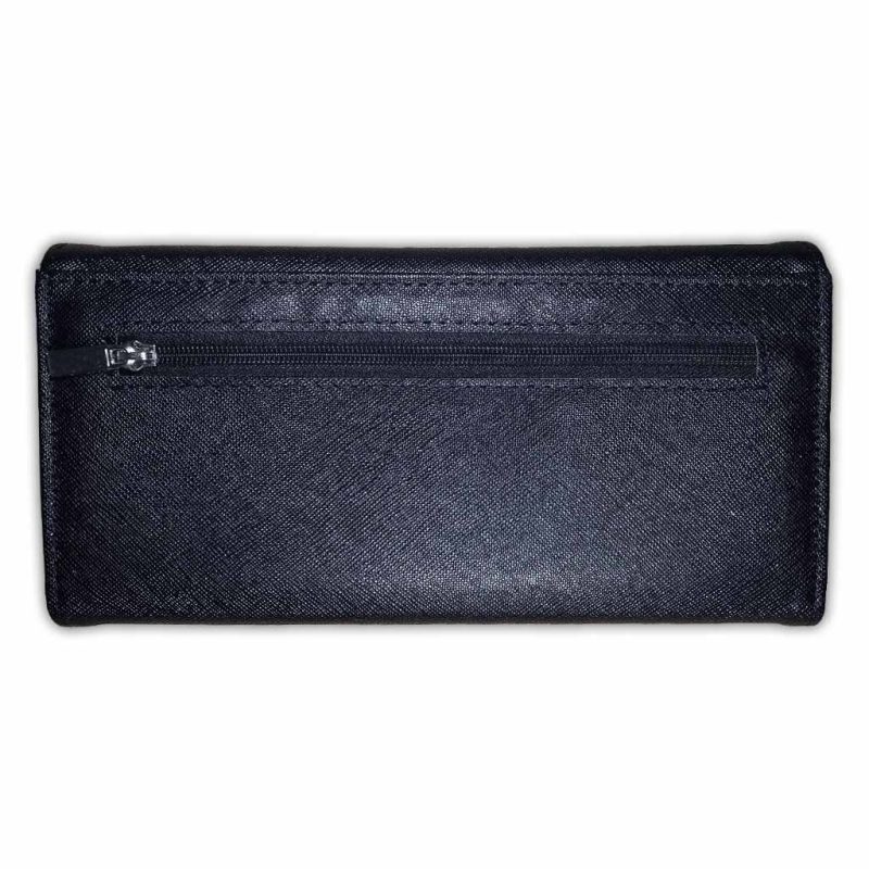 Wallet Purse PU Leather Sublimation Blank Black Back